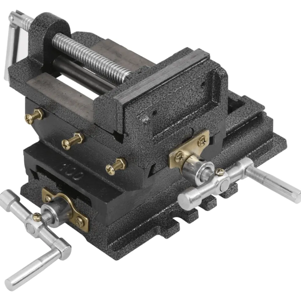 vidaXL Bankschroef handmatig 78 mm