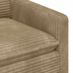 vidaXL Bank Taupe 76 x 81 x 87,5 cm Polyester