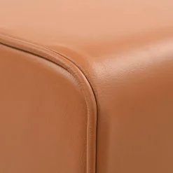 vidaXL Bank 40 x 30 x 45 cm Echt Leer Bruin