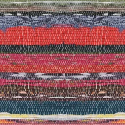 vidaXL Bank 40 x 30 x 45 cm Echt Leer Meerkleurig