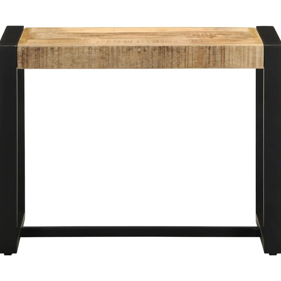 vidaXL Bank 60x35x45 cm massief ruw hout mango