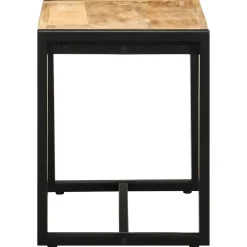 vidaXL Bank 60x35x45 cm massief ruw hout mango