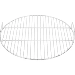 vidaXL Barbecuerooster met handgrepen rond Ø44,5 cm 304 roestvrijstaal