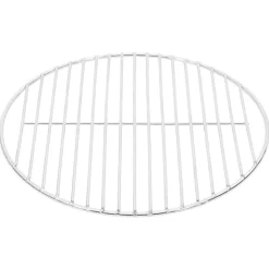 vidaXL Barbecuerooster rond Ø34,5 cm 304 roestvrij staal