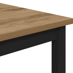 vidaXL Barkruk Artisanaal eiken 40 x 32 x 64 cm Bewerkt hout