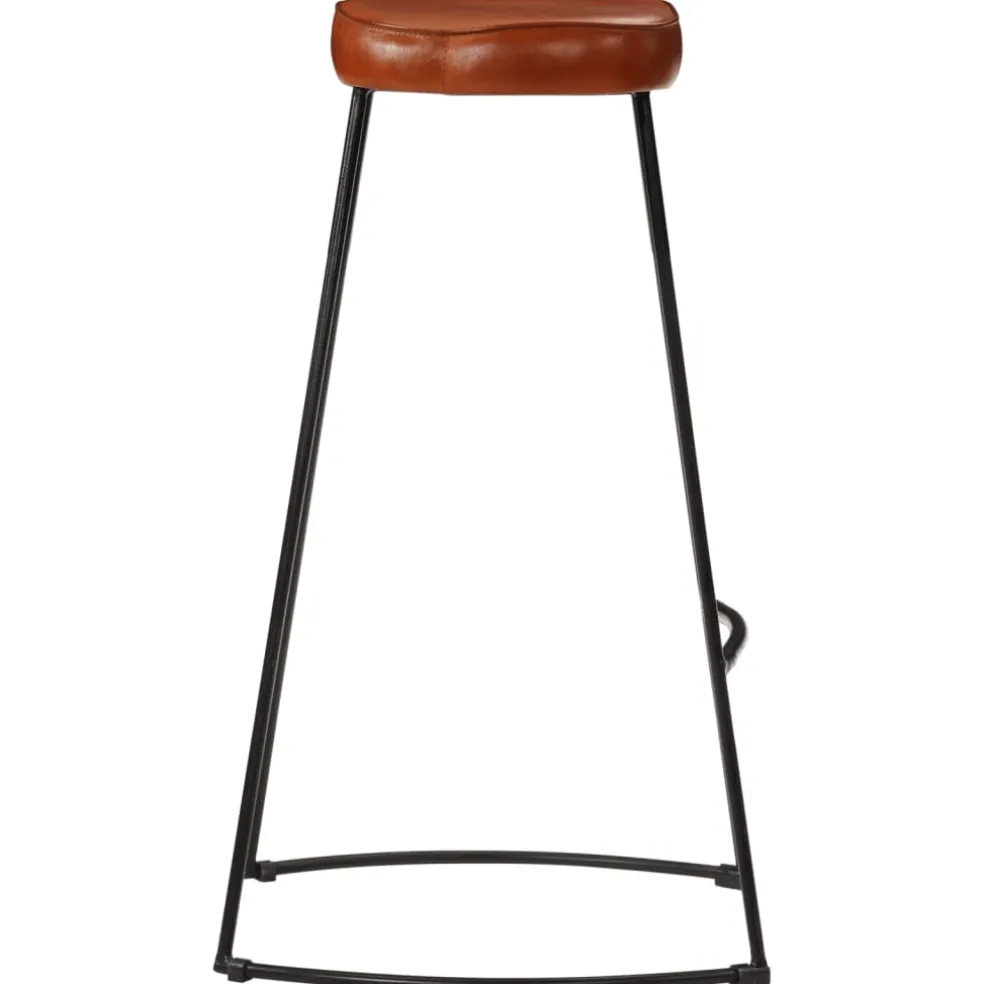 vidaXL Barkrukken 2 st Gavin 44x37,5x78 cm