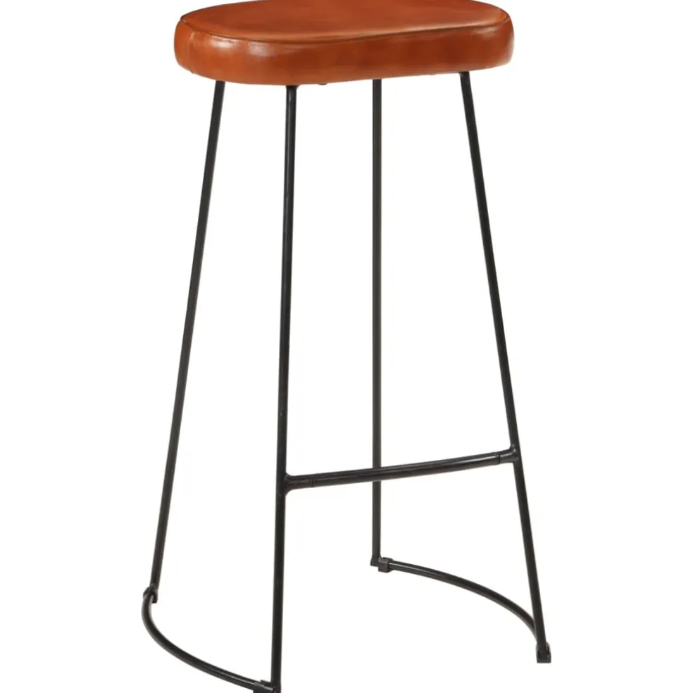 vidaXL Barkrukken 2 st Gavin 44x37,5x78 cm