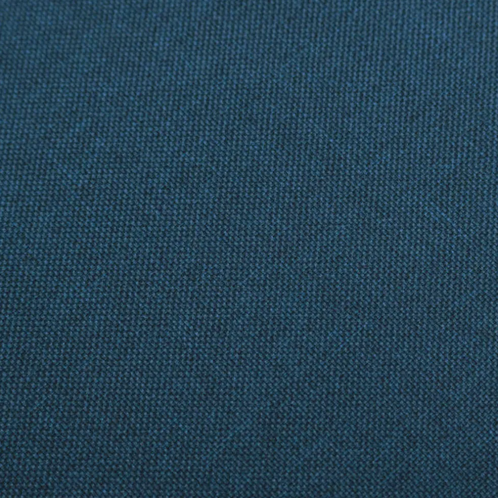 vidaXL Barkrukken 2 st stof blauw