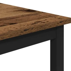 vidaXL Barkruk Oud hout 40 x 32 x 64 cm Bewerkt hout
