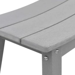 vidaXL Barkruk 2 st Lichtgrijs 52 x 43 x 73,5 cm HDPE