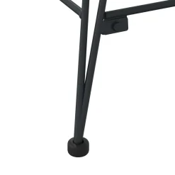vidaXL Barkruk 2 st Naturel 44,5 x 54,5 x 97,5 cm Riet en IJzer