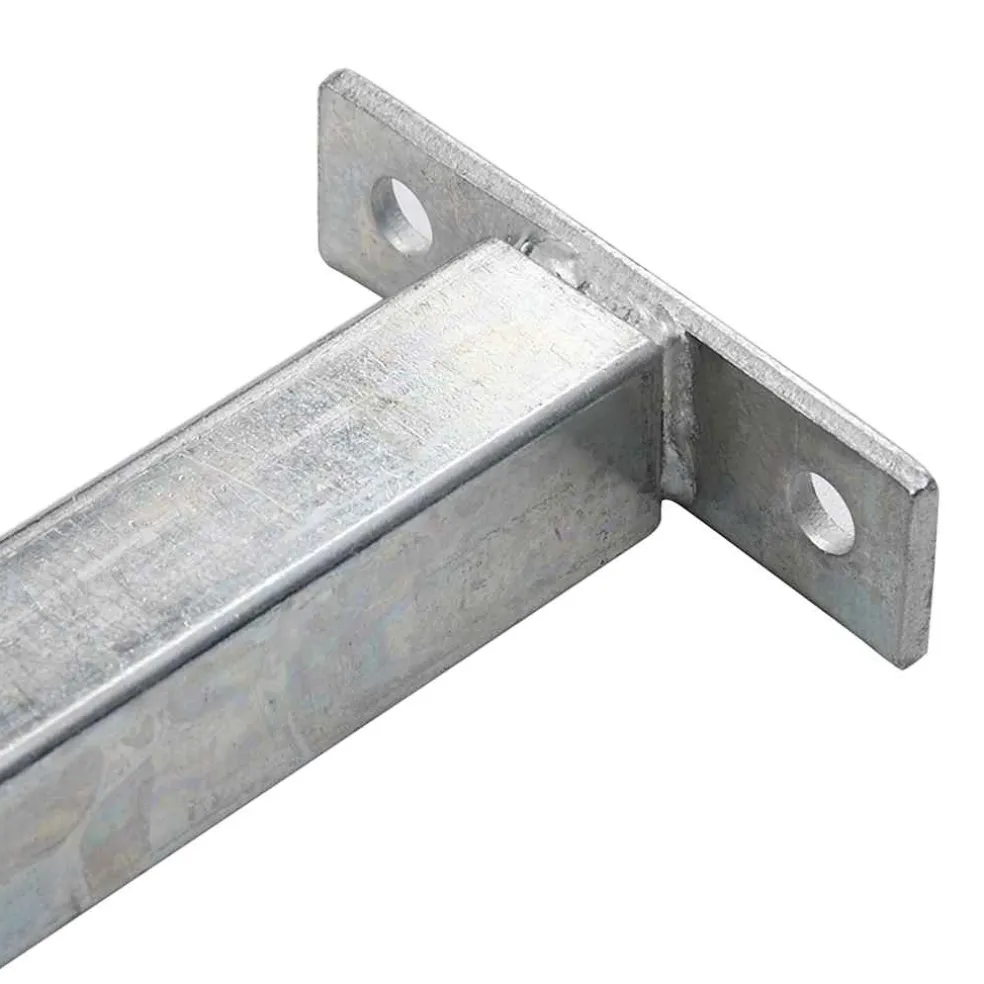 vidaXL Barrièrestang verstelbaar 710-1200 mm