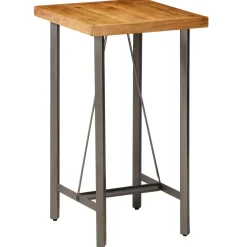 vidaXL Barset massief gerecycled teakhout 3-delig