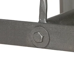 vidaXL Barset massief gerecycled teakhout 3-delig