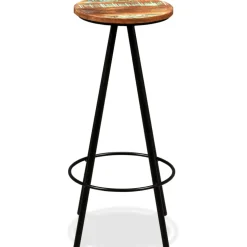 vidaXL Barset massief gerecycled hout 3-delig