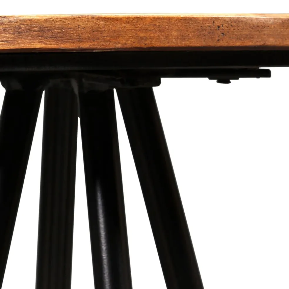 vidaXL Barset massief gerecycled hout 3-delig