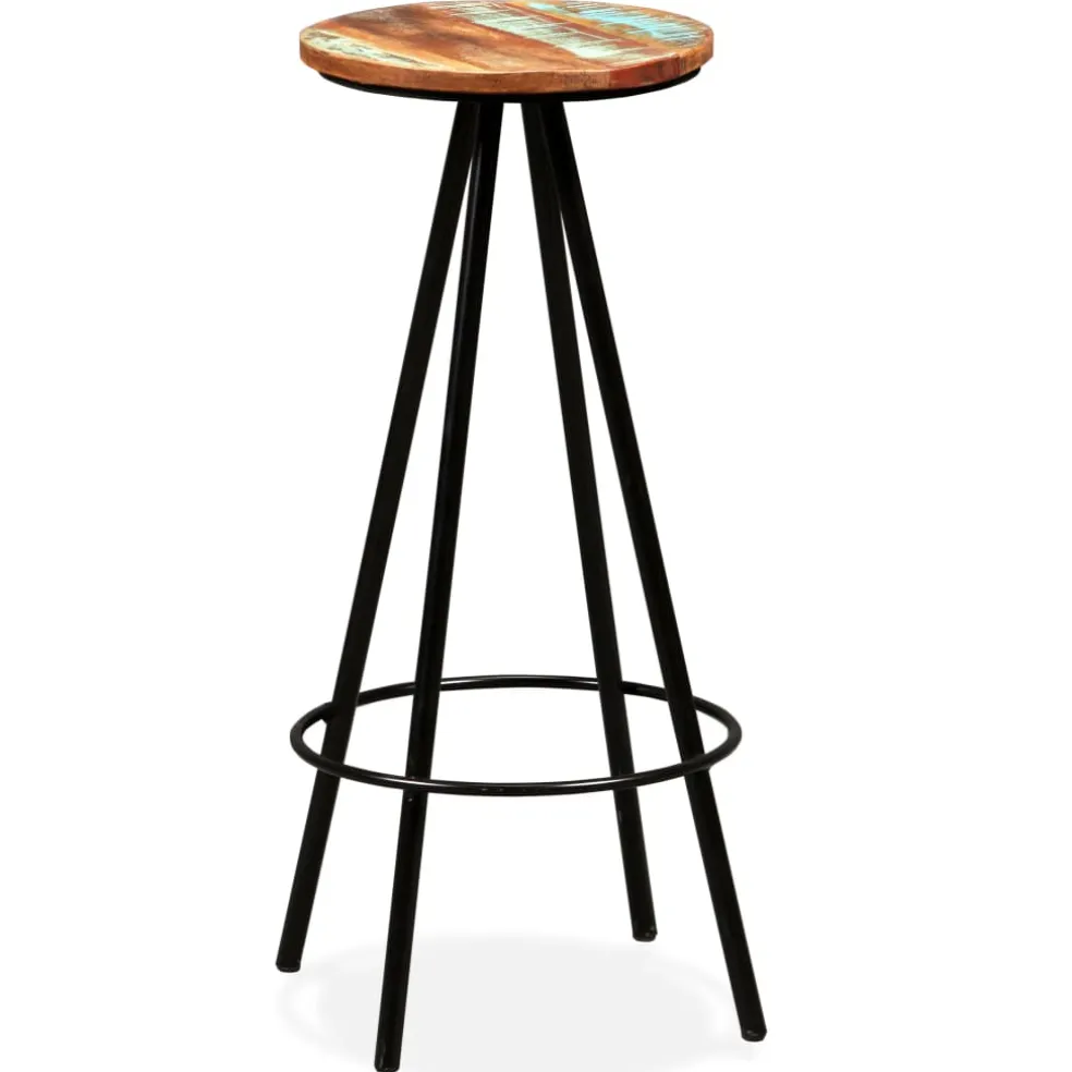 vidaXL Barset massief gerecycled hout 3-delig