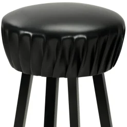 vidaXL Barstoelen 2 st kunstleer rood