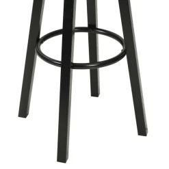 vidaXL Barstoelen 2 st kunstleer rood