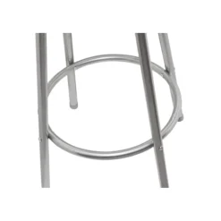 vidaXL Barstoelen 2 st kunstleer zwart