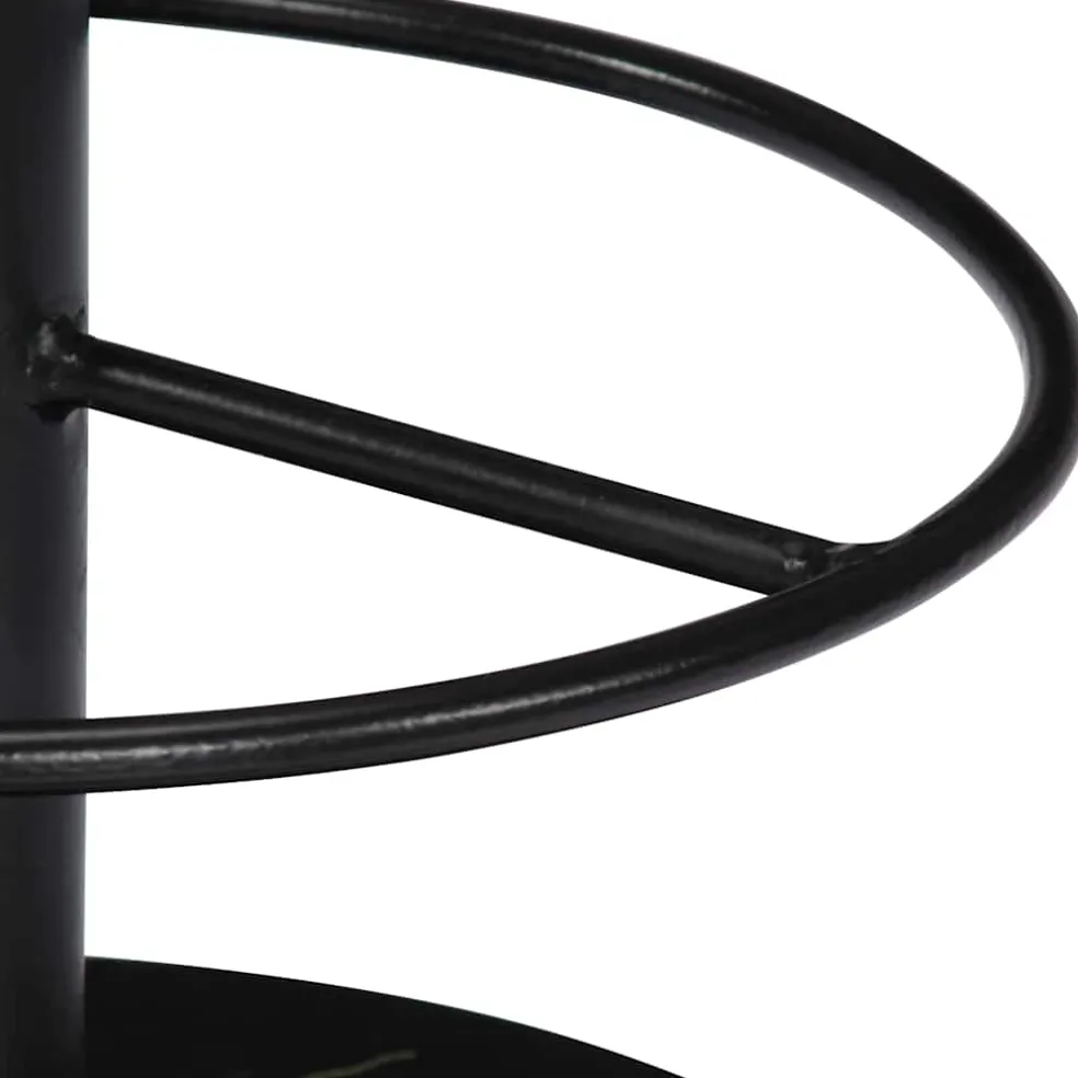 vidaXL Barstoelen 2 st massief mangohout