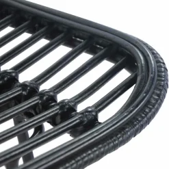 vidaXL Barstoelen 2 st rattan zwart