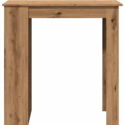 vidaXL Bartafel met opbergrek 102x50x103,5 cm artisanaal eikenkleurig