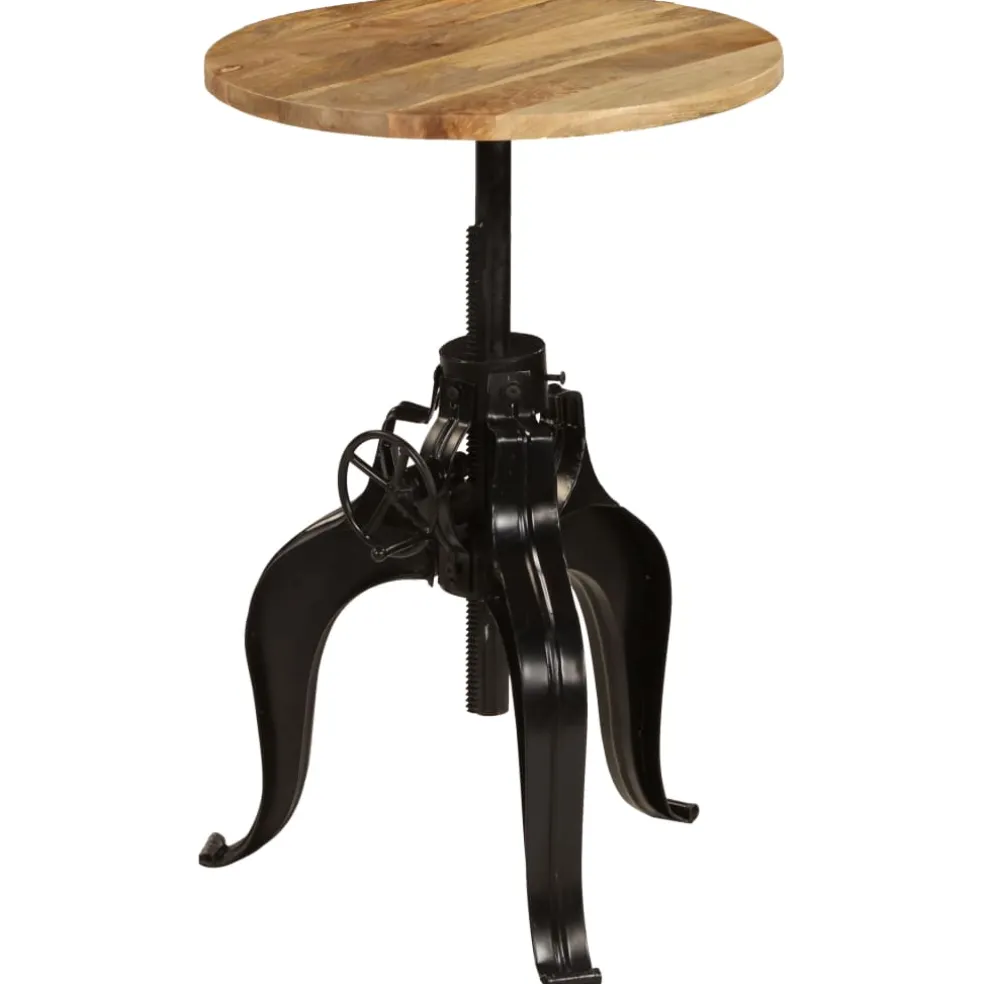 vidaXL Bartafel 60x(76-110) cm massief mangohout