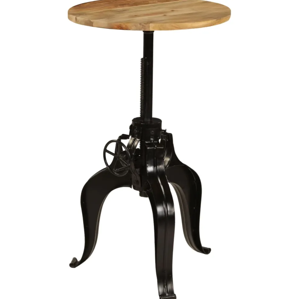 vidaXL Bartafel 60x(76-110) cm massief mangohout