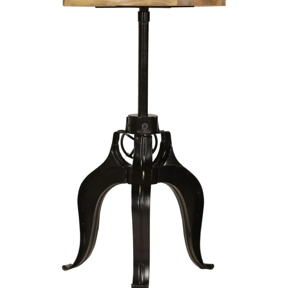 vidaXL Bartafel 60x(76-110) cm massief mangohout