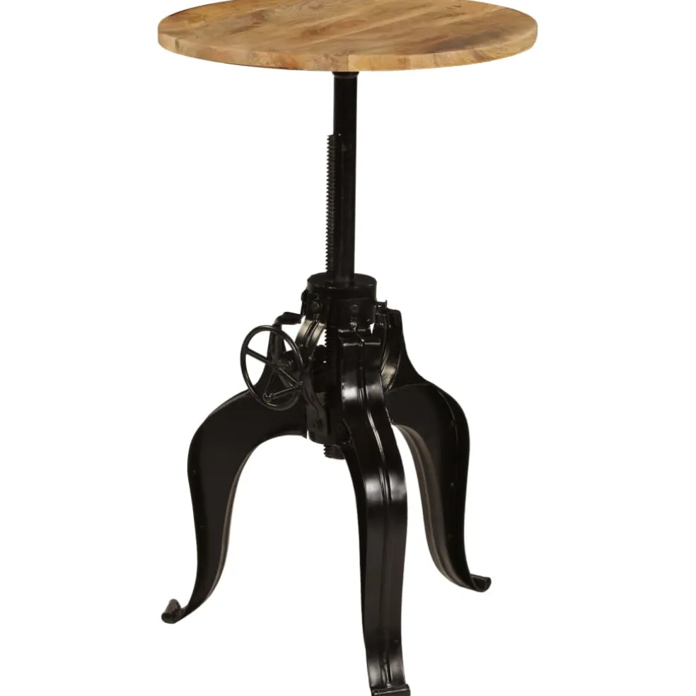 vidaXL Bartafel 60x(76-110) cm massief mangohout