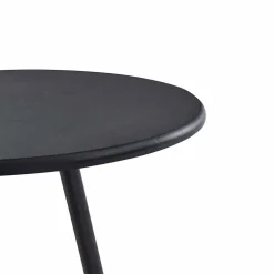 vidaXL Bartafel 60x107,5 cm MDF zwart