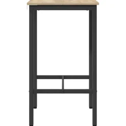vidaXL Bartafel 52 x 52 x 90 cm Bewerkt hout Sonoma Eiken Rechthoekig