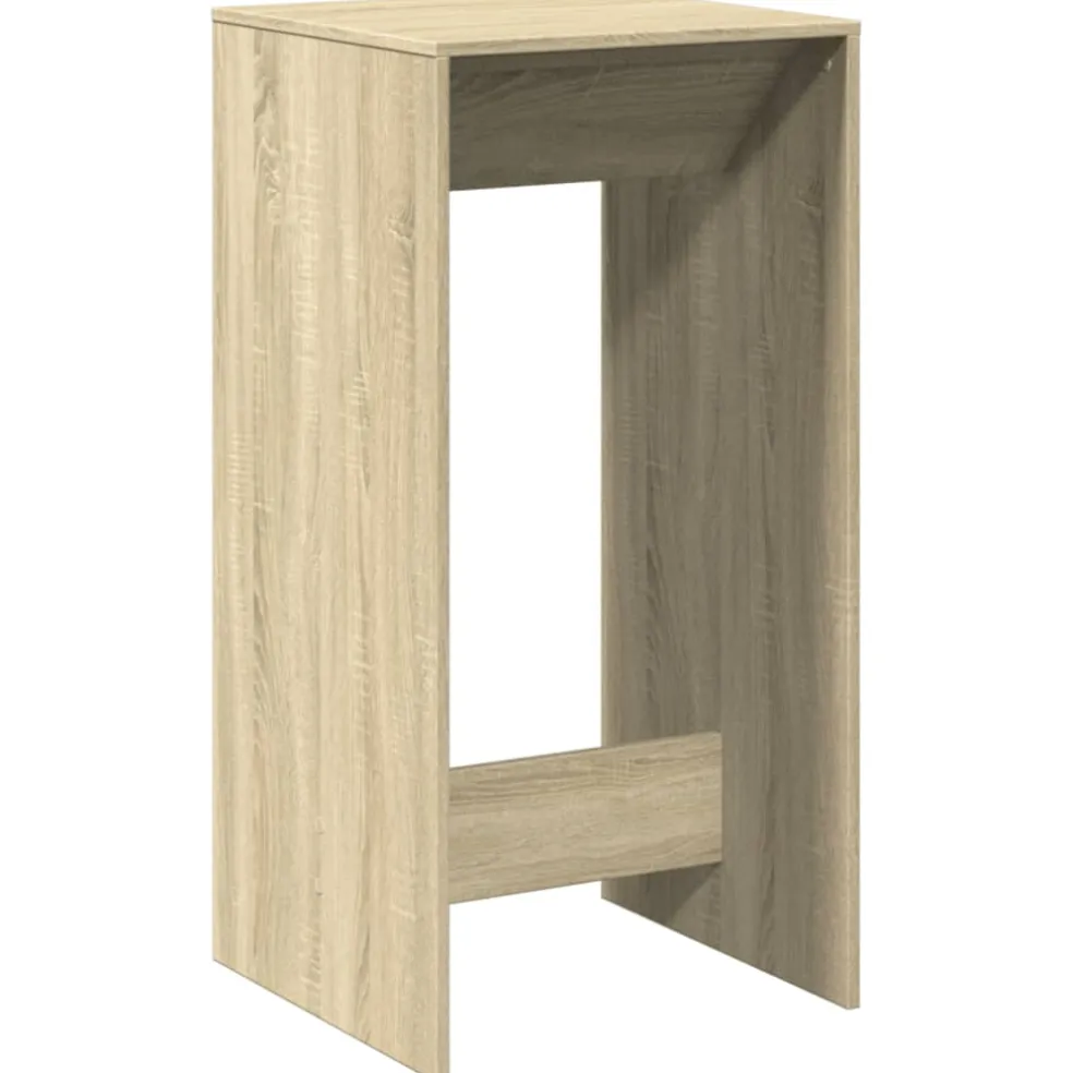 vidaXL Bartafel 51x50x103,5 cm bewerkt hout sonoma eikenkleurig