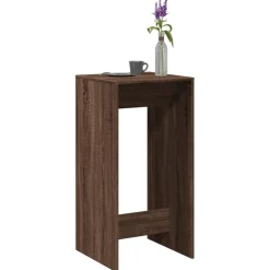 vidaXL Bartafel 51x50x103,5 cm bewerkt hout bruin eikenkleurig