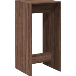 vidaXL Bartafel 51x50x103,5 cm bewerkt hout bruin eikenkleurig