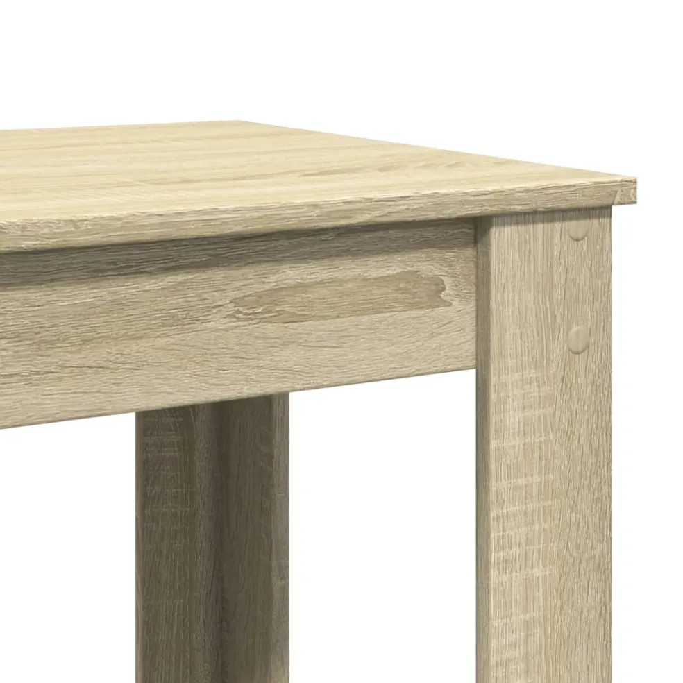 vidaXL Bartafel 51x50x103,5 cm bewerkt hout sonoma eikenkleurig
