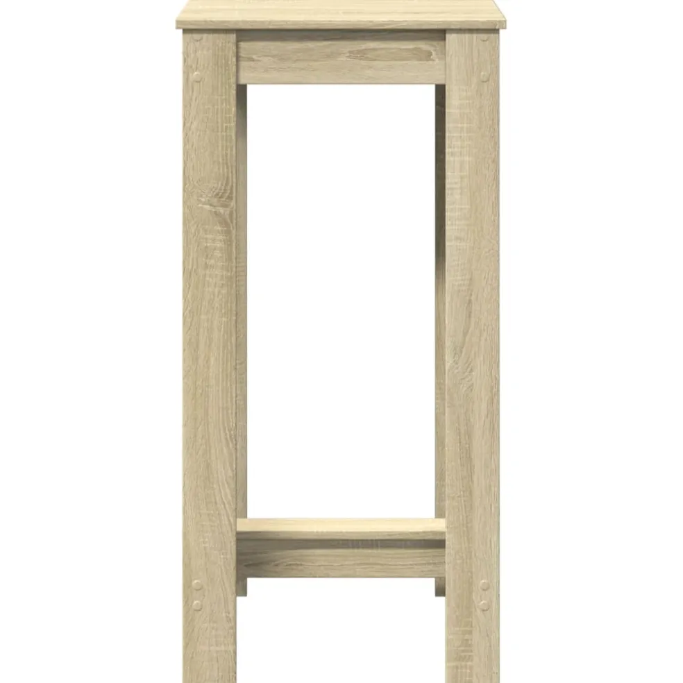 vidaXL Bartafel 51x50x103,5 cm bewerkt hout sonoma eikenkleurig