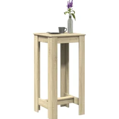 vidaXL Bartafel 51x50x103,5 cm bewerkt hout sonoma eikenkleurig