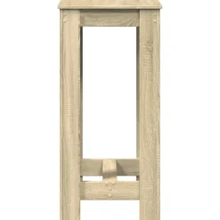 vidaXL Bartafel 51x50x103,5 cm bewerkt hout sonoma eikenkleurig