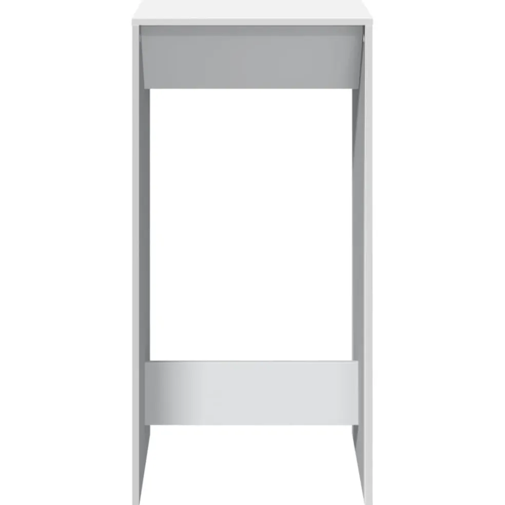 vidaXL Bartafel 51x50x103,5 cm bewerkt hout wit