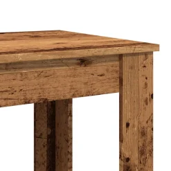 vidaXL Bartafel 51x50x103,5 cm bewerkt hout oud houtkleurig