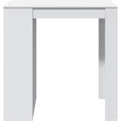 vidaXL Bartafel 102x70x103,5 cm bewerkt hout wit