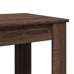 vidaXL Bartafel 51x50x103,5 cm bewerkt hout bruin eikenkleurig