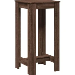 vidaXL Bartafel 51x50x103,5 cm bewerkt hout bruin eikenkleurig