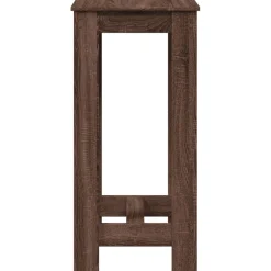 vidaXL Bartafel 51x50x103,5 cm bewerkt hout bruin eikenkleurig