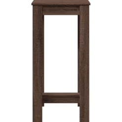 vidaXL Bartafel 51x50x103,5 cm bewerkt hout bruin eikenkleurig