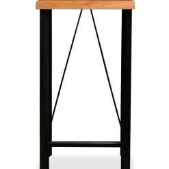 vidaXL Bartafel 60x60x107 cm massief acaciahout