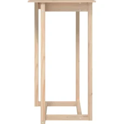 vidaXL Bartafel 60x60x110 cm massief grenenhout