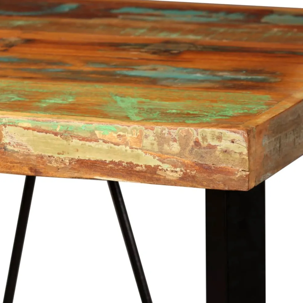 vidaXL Bartafel 60x60x107 cm massief gerecycled hout